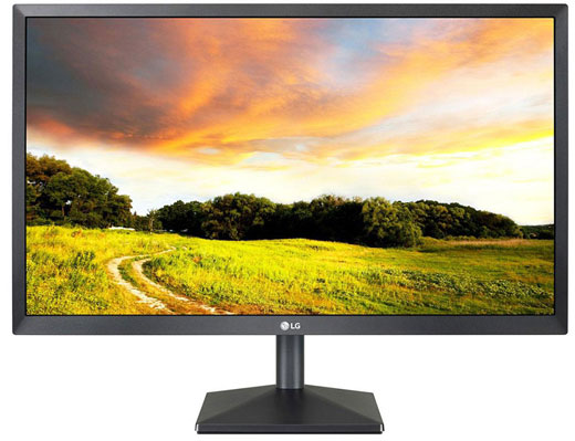LG 24MK400 Face forward